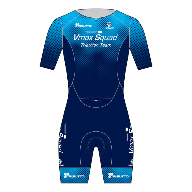 Vmax Women Full Zip Sleeved Tri Suit