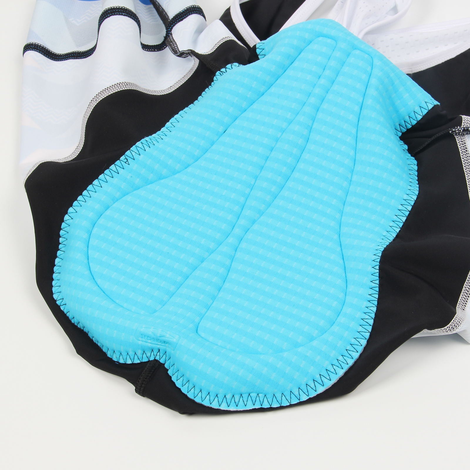 Wavy Cycling Bib Shorts, MEN