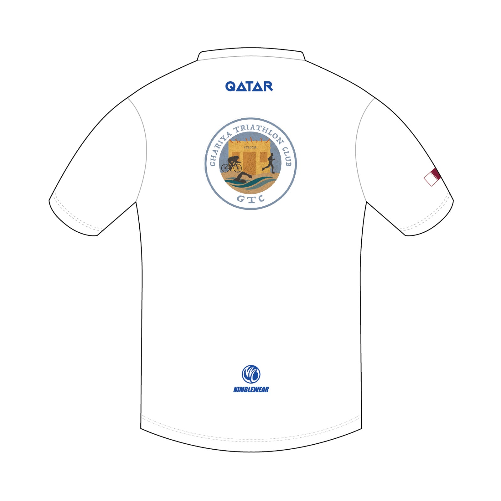 GTC MEN DA002 T shirt (White-B)