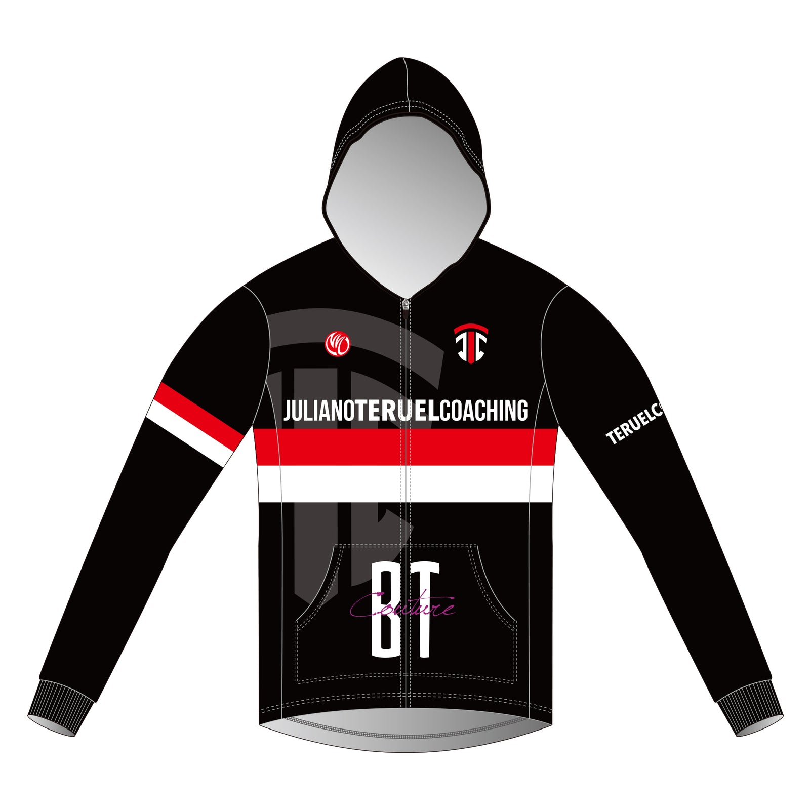 Juliano Teruel Gold Hoodies Jacket