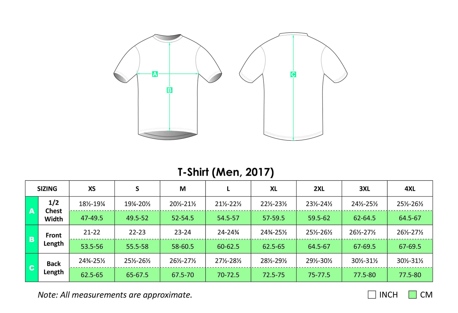 GTC MEN DA002 T shirt (White-B)