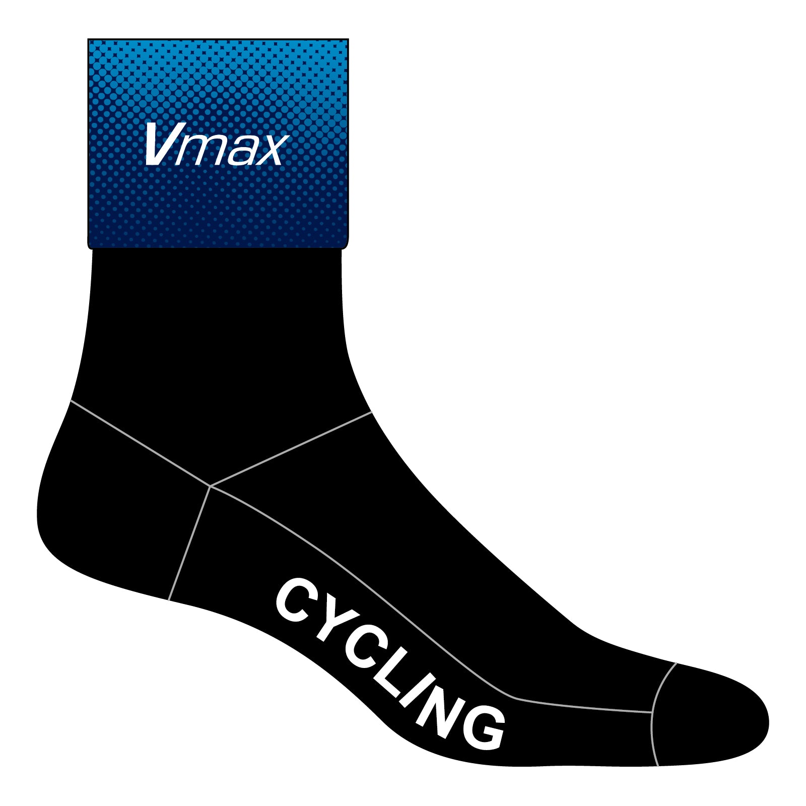 Vmax Cycling Socks, UNISEX