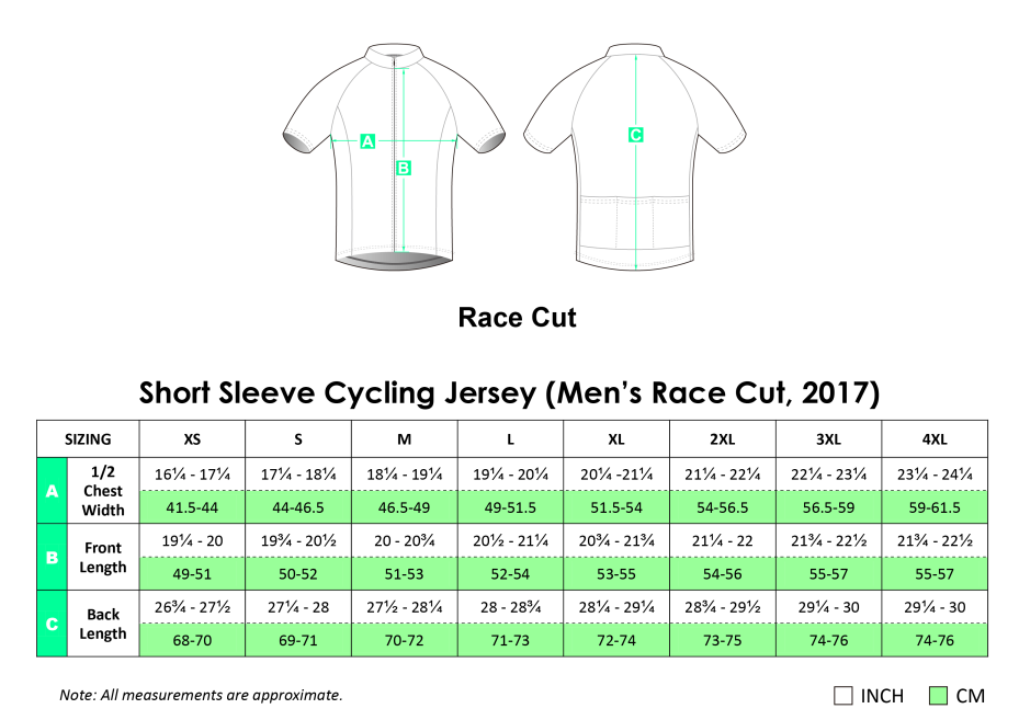 Vmax Men SS Cycling Jersey, Race Cut