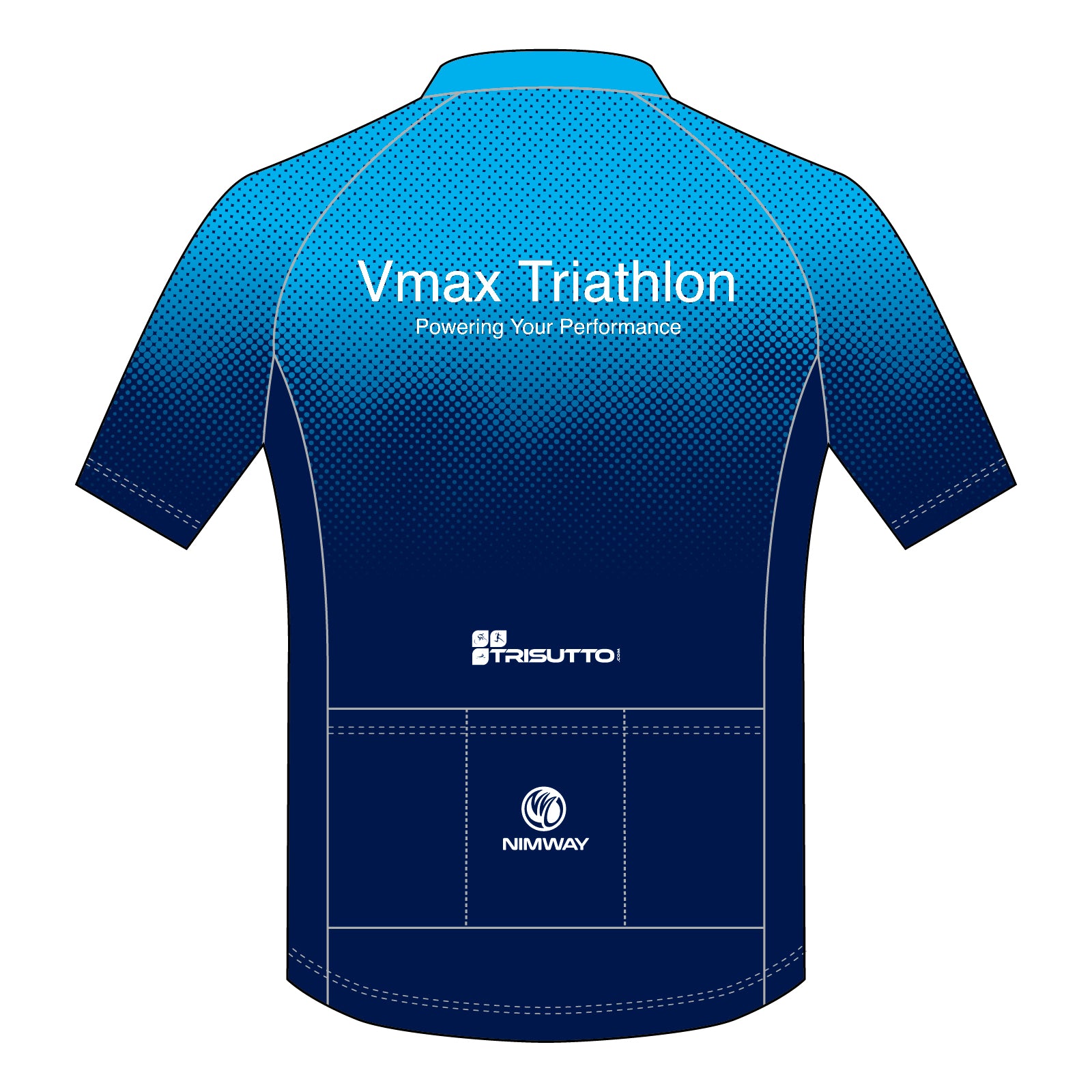 Vmax Men SS Cycling Jersey, Race Cut