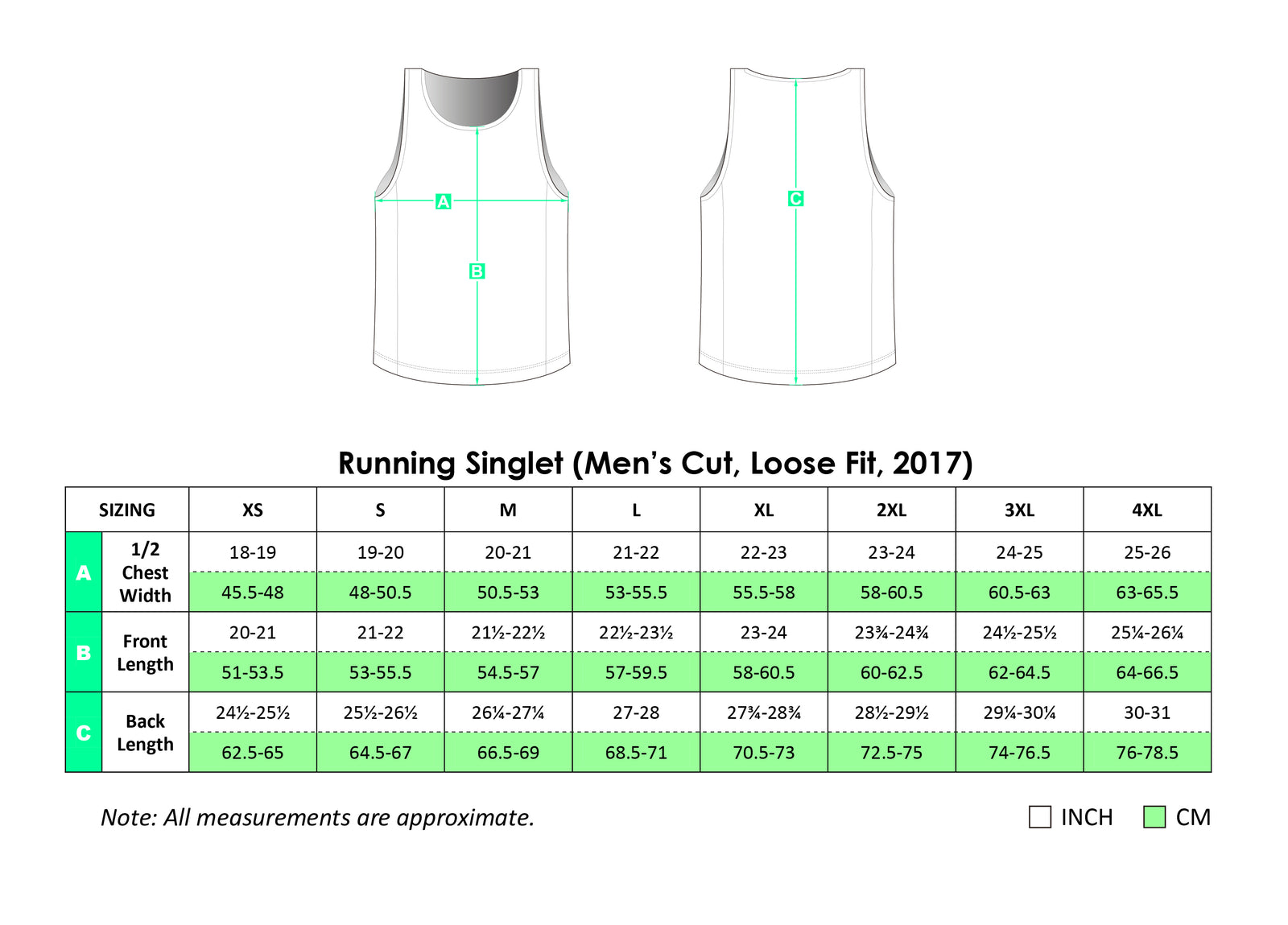 Vmax Men Running Singlet