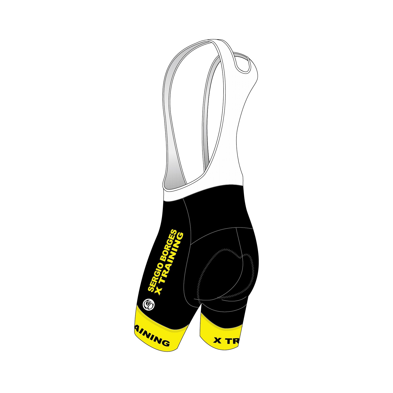 Sergio GOLD Cycling Bib Shorts