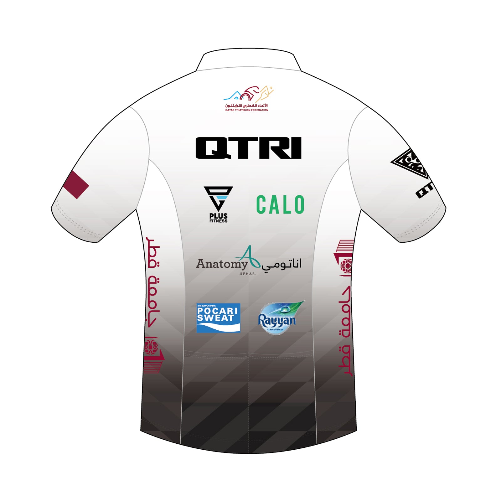 QTRI Men Short Sleeve Tri Top