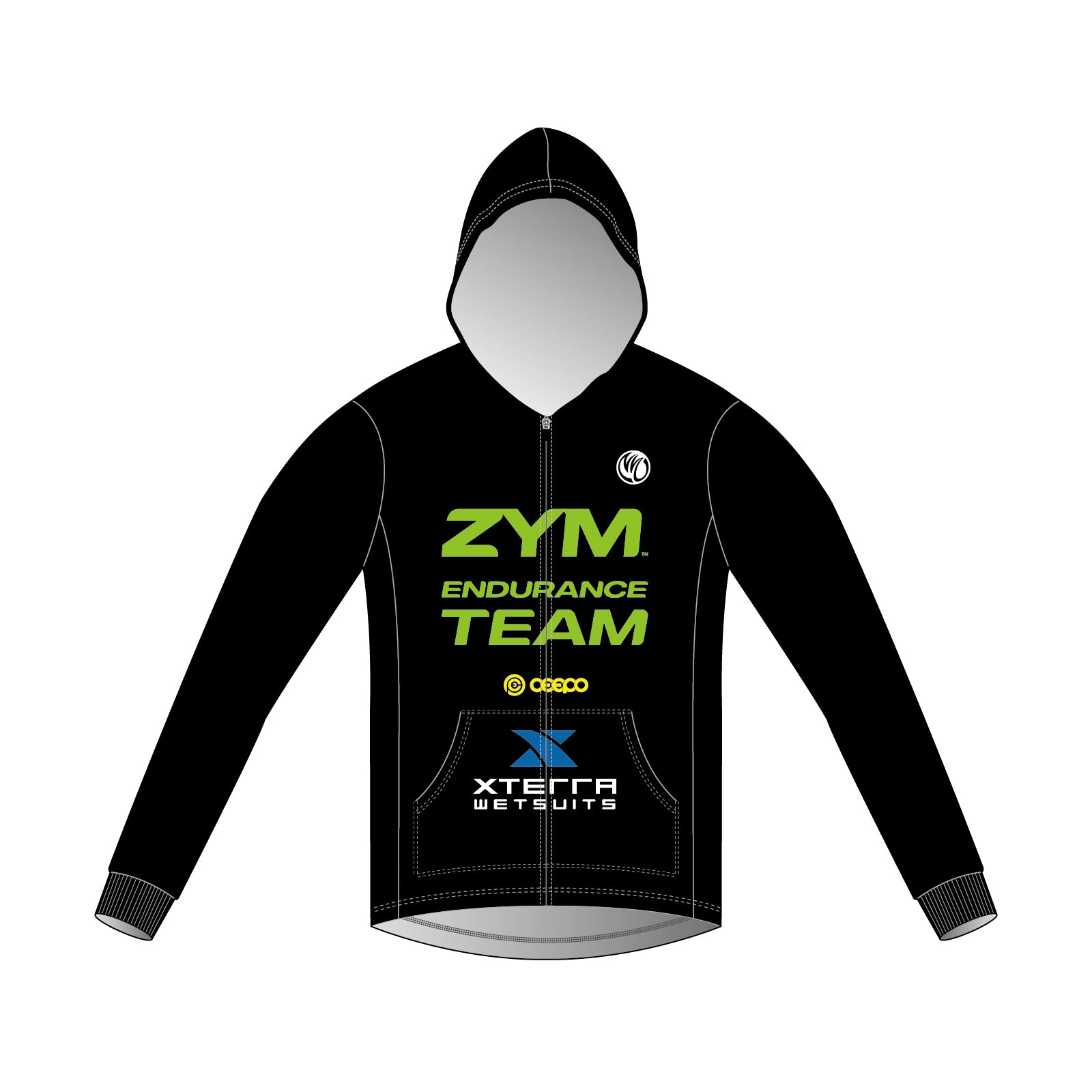 ZYM Endurance GOLD Hoodie Jacket