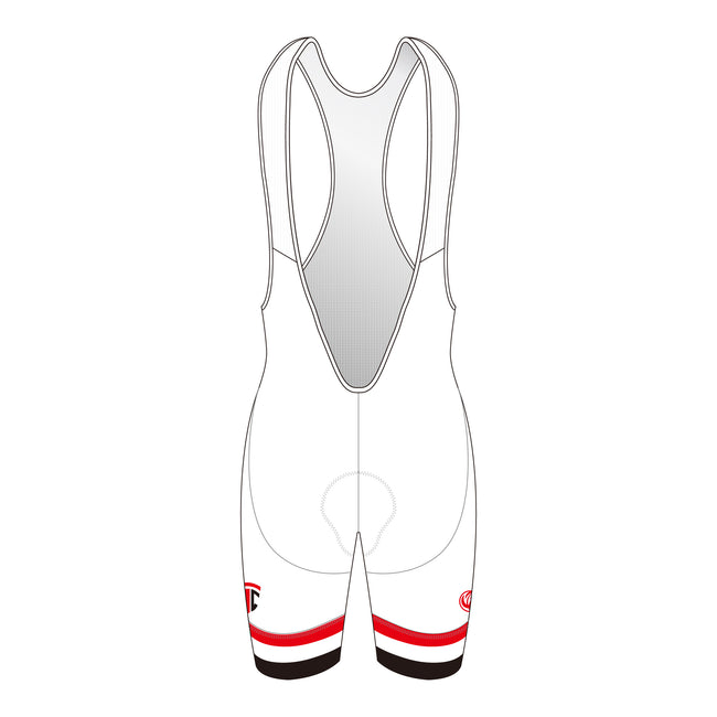 Juliano Teruel PRO Cycling Bib Shorts White