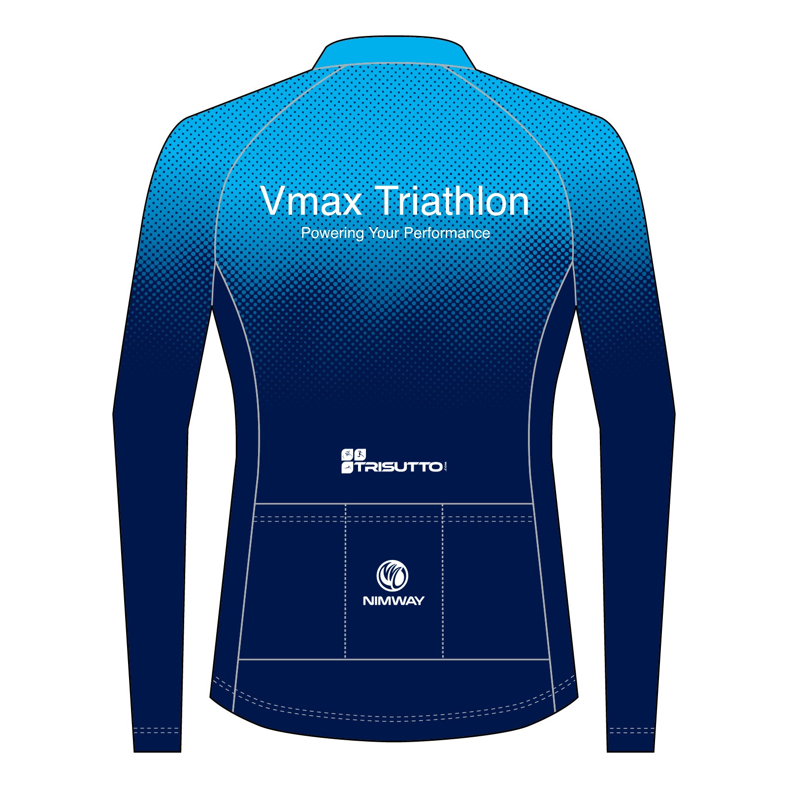 Vmax Women LS Cycling Jersey, Race Cut