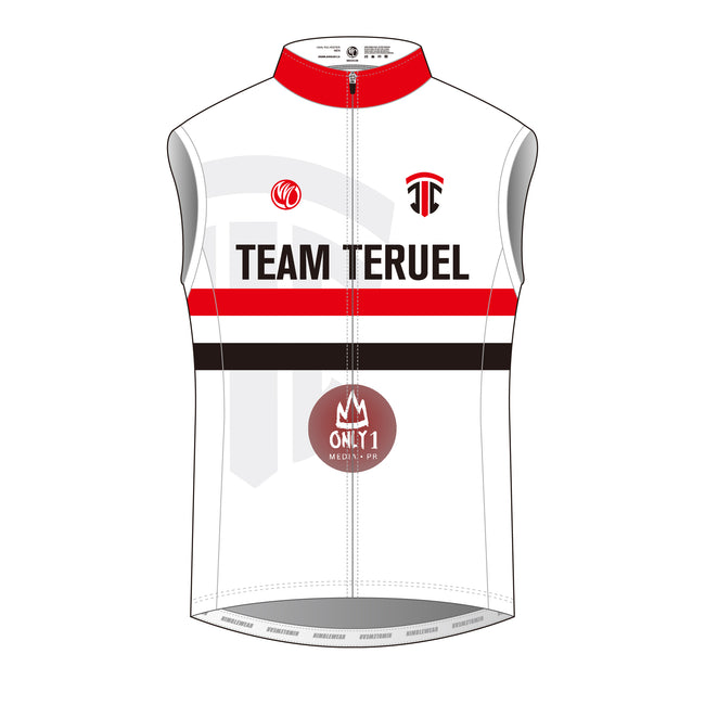 Juliano Teruel DIAMOND Cycling Vest White