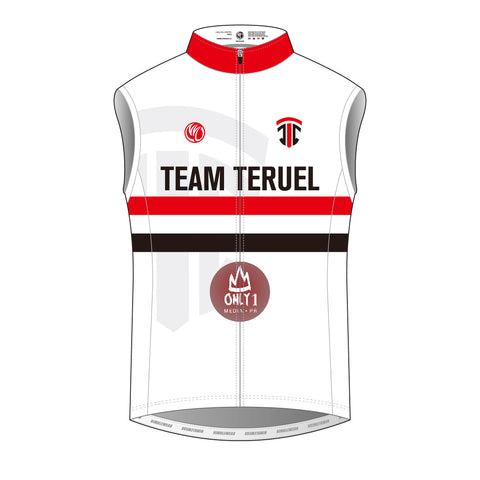 Juliano Teruel DIAMOND Cycling Wind Jacket White