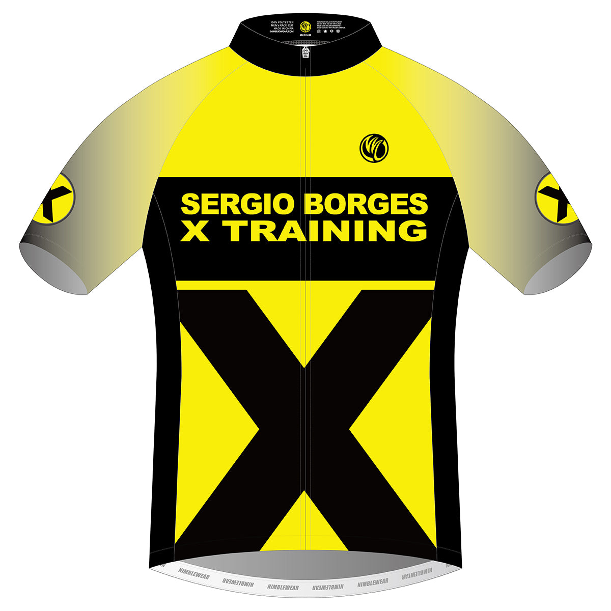 Sergio GOLD Short Sleeve Cycling Jersey