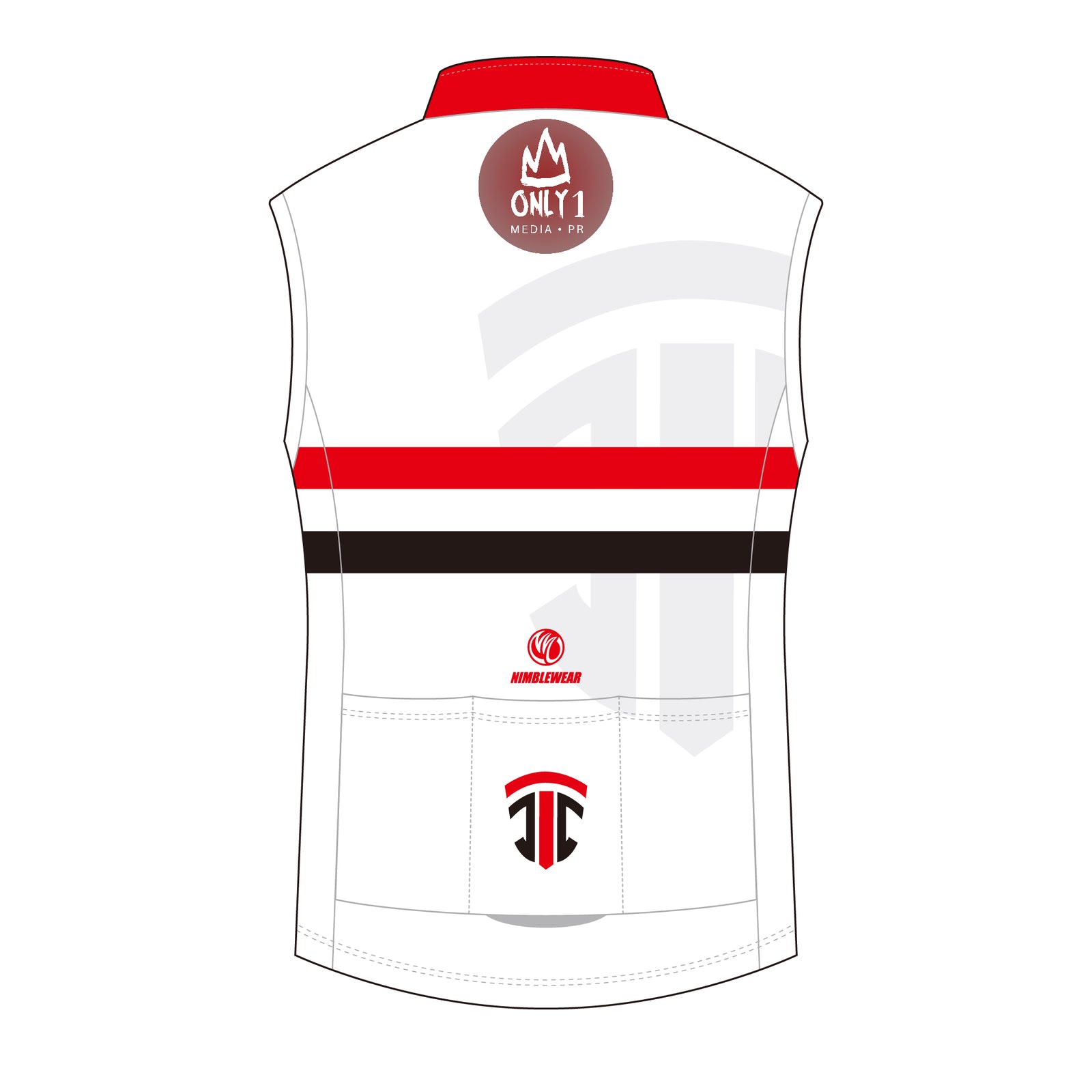 Juliano Teruel DIAMOND Cycling Vest White