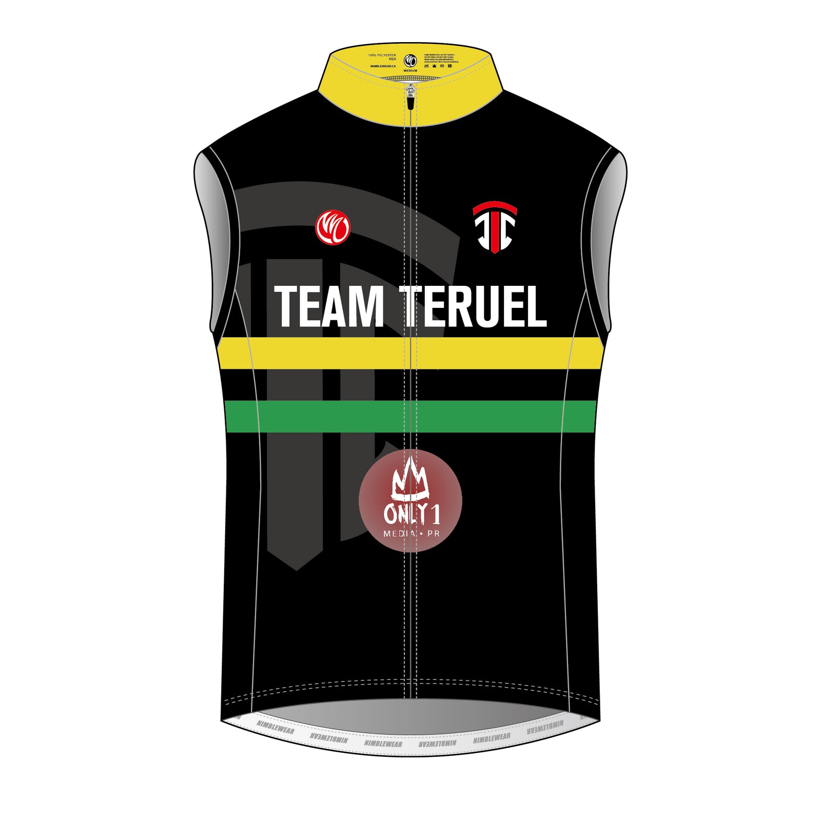 Juliano Teruel DIAMOND Cycling Vest Black