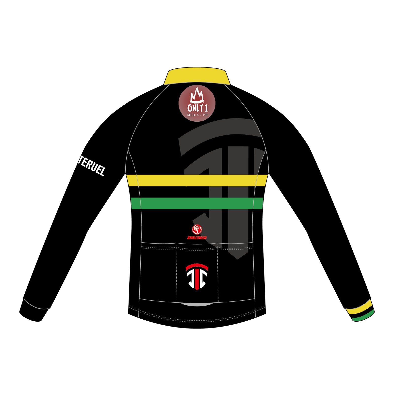 Juliano Teruel DIAMOND Cycling Wind Jacket Black