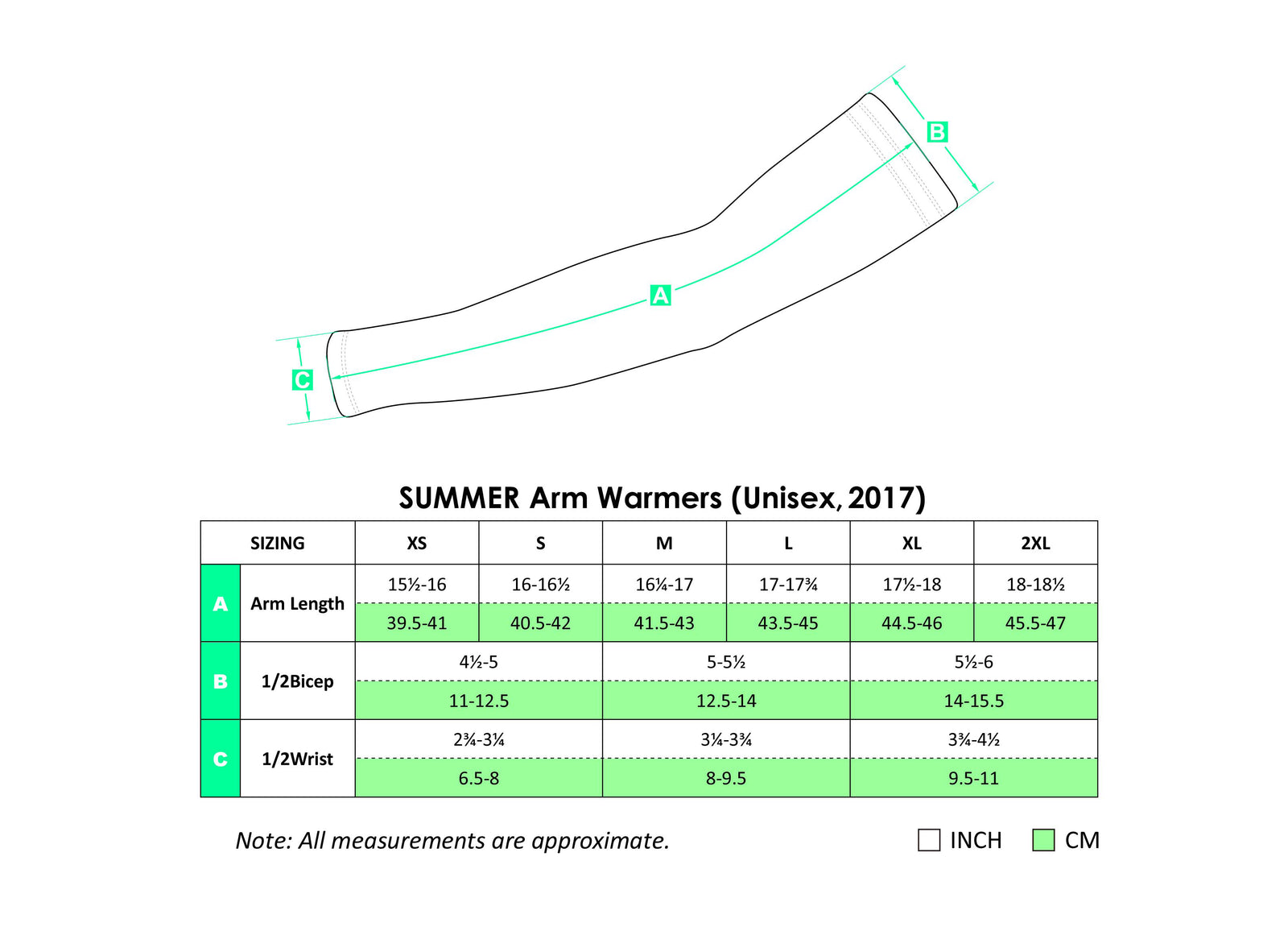 Vmax Arm Warmers, UNISEX