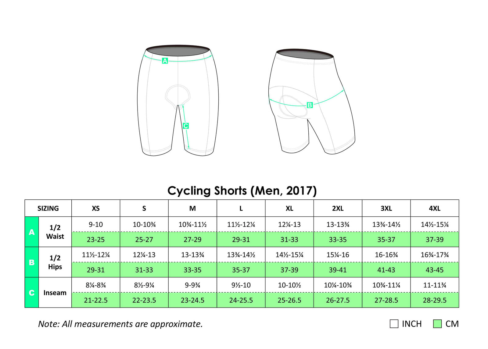 Vmax Men Cycling Shorts