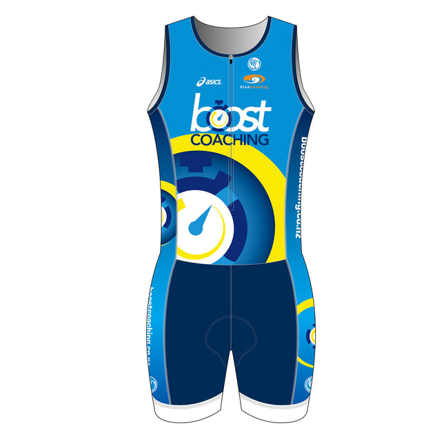 Boost Coaching SILVER Sleeveless Tri Suits