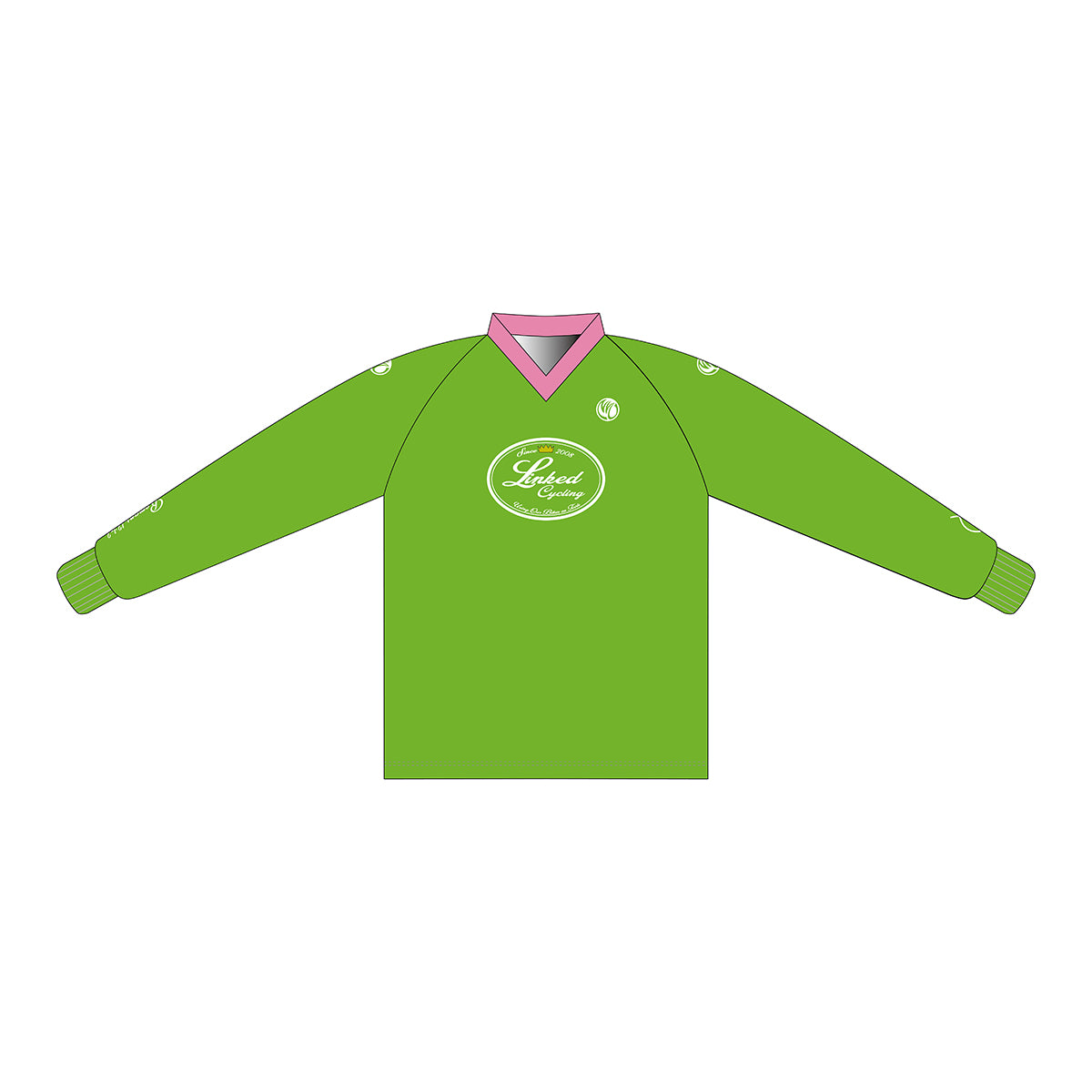 Linked Cycling DH/BMX Jersey Pink