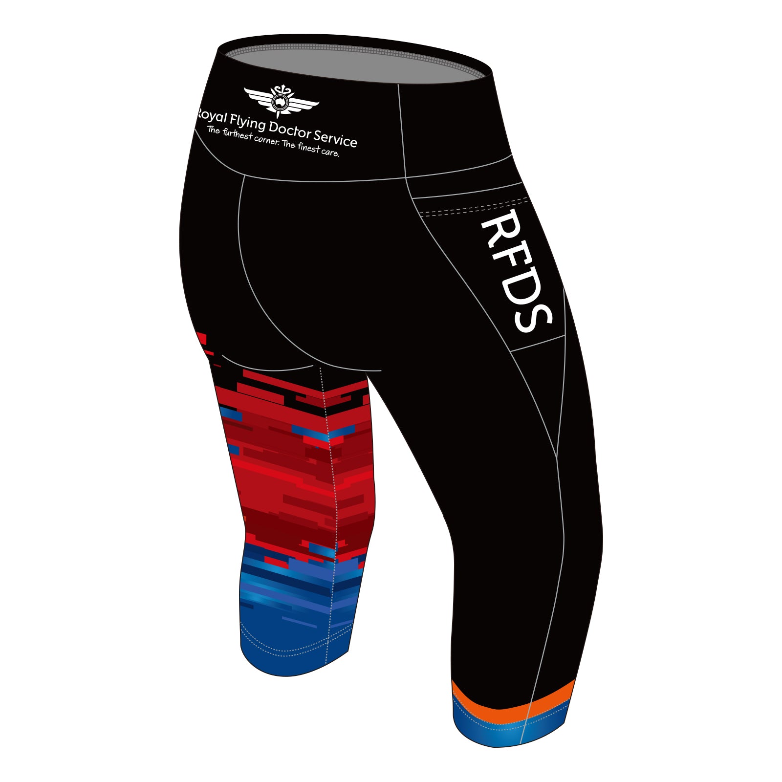 RFDS WOMEN SILVER 3/4 Fitness Tights