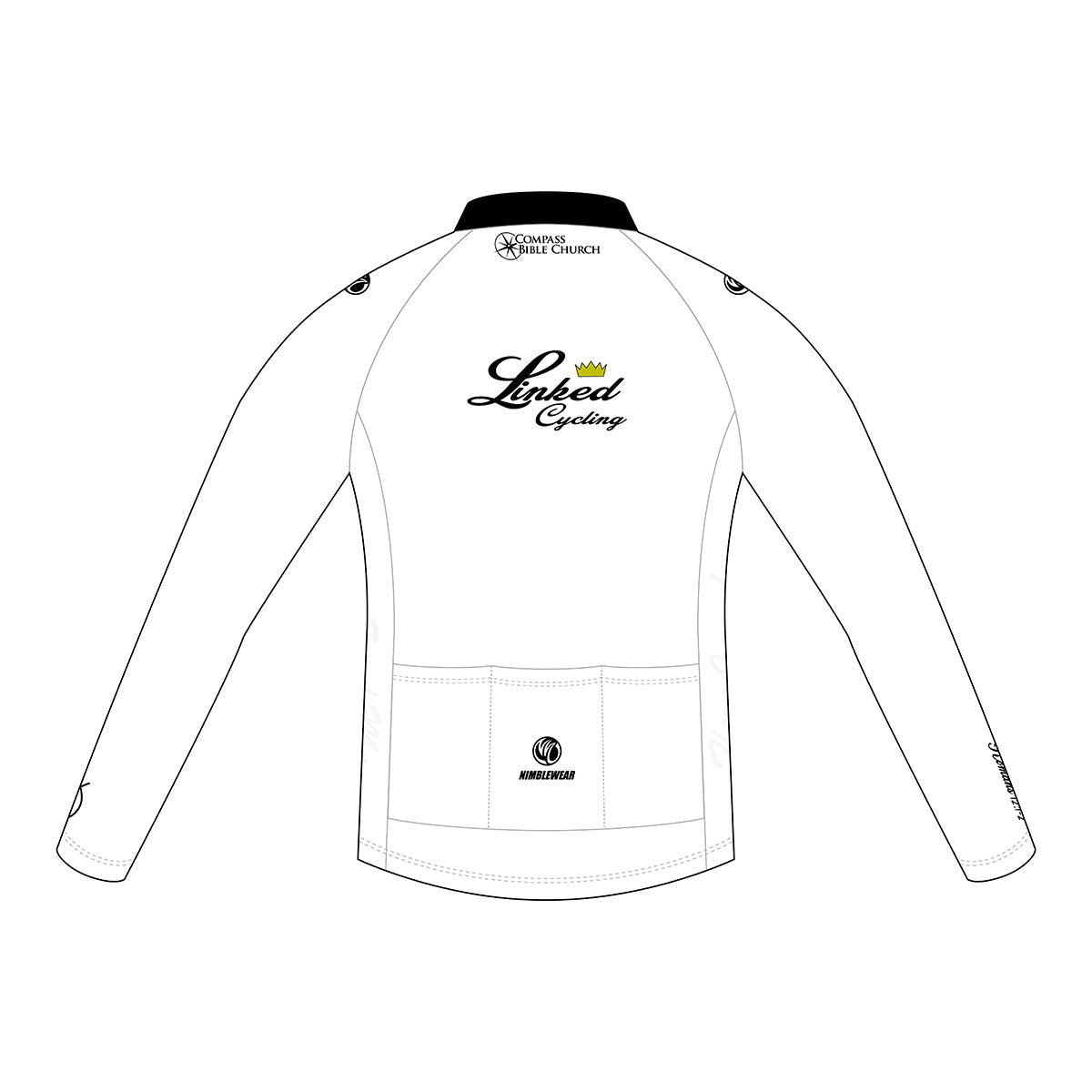 Linked Cycling Winter Jersey White