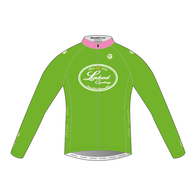 Linked Cycling Winter Jersey Pink, Women’s Race Cut/Club Cut