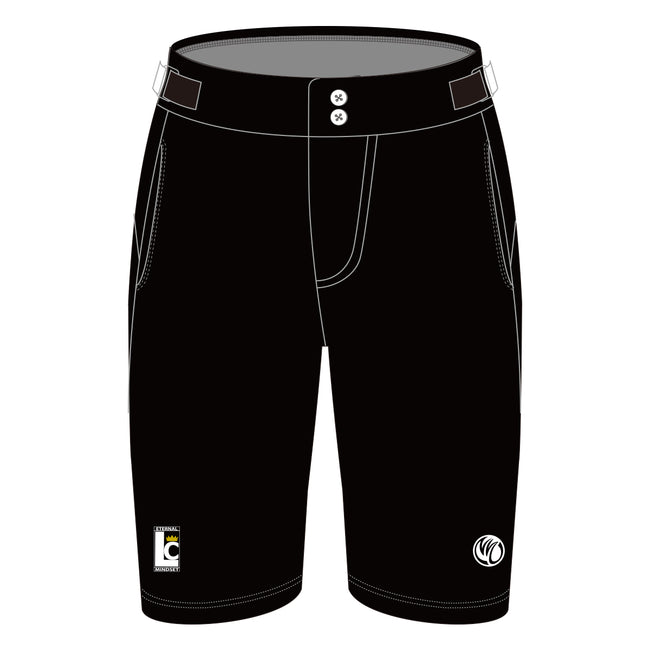 Linked Cycling Black Baggy Shorts