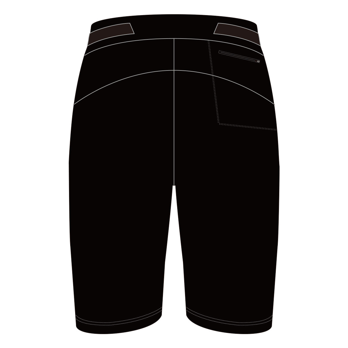 Linked Cycling Black Baggy Shorts