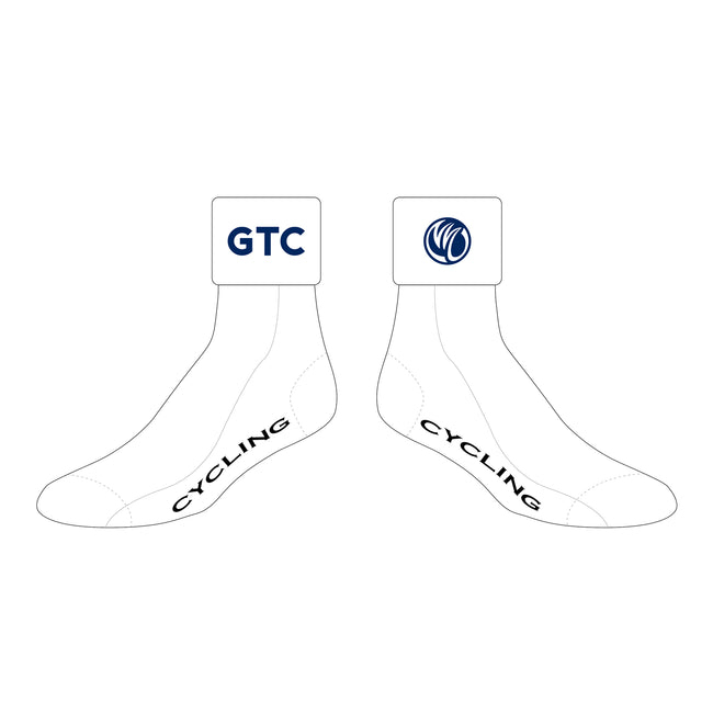 GTC AU001 Cycling Socks (White)