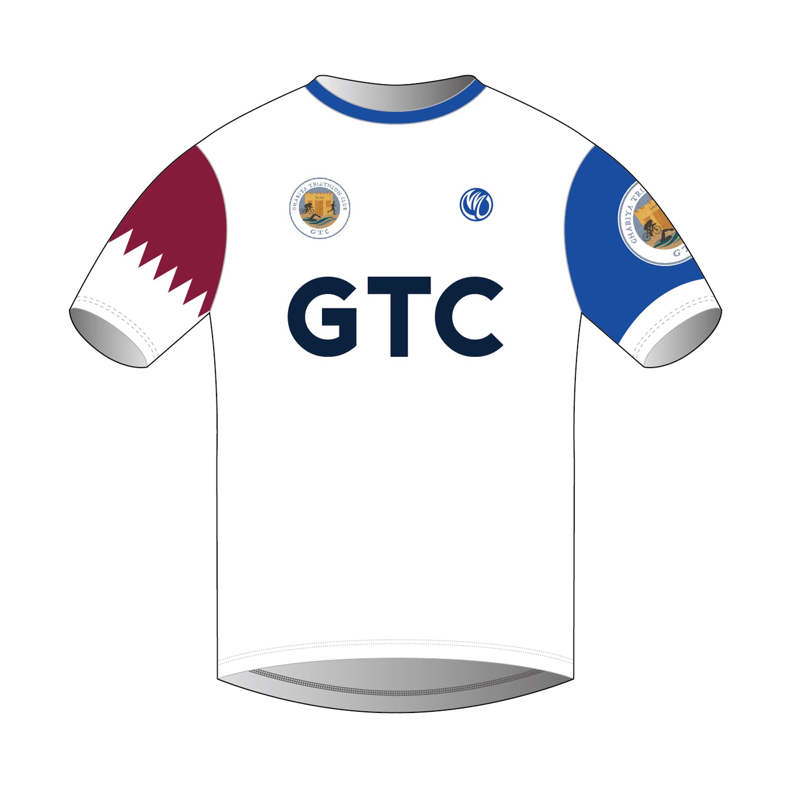 GTC MEN DA002 T shirt (White-A)