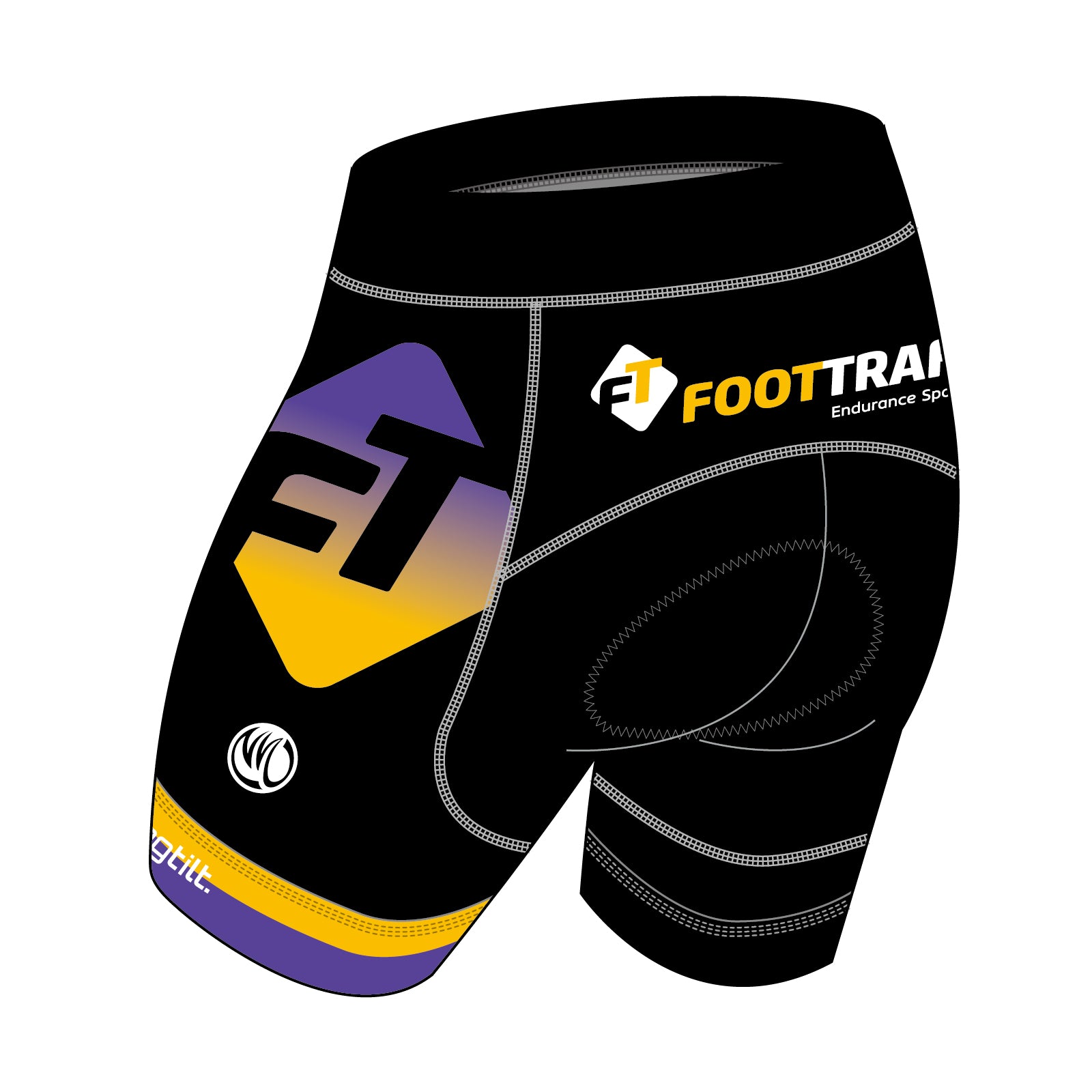 FOOTTRAFFIC Diamond Women’s Tri Shorts