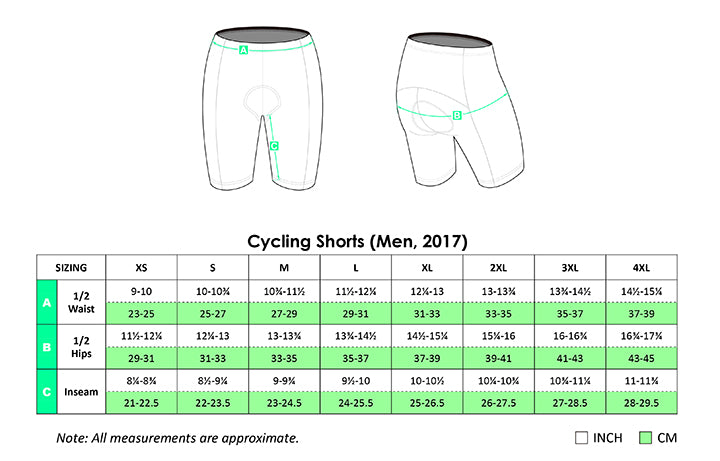 FOOTTRAFFIC Gold Men Cycling Shorts