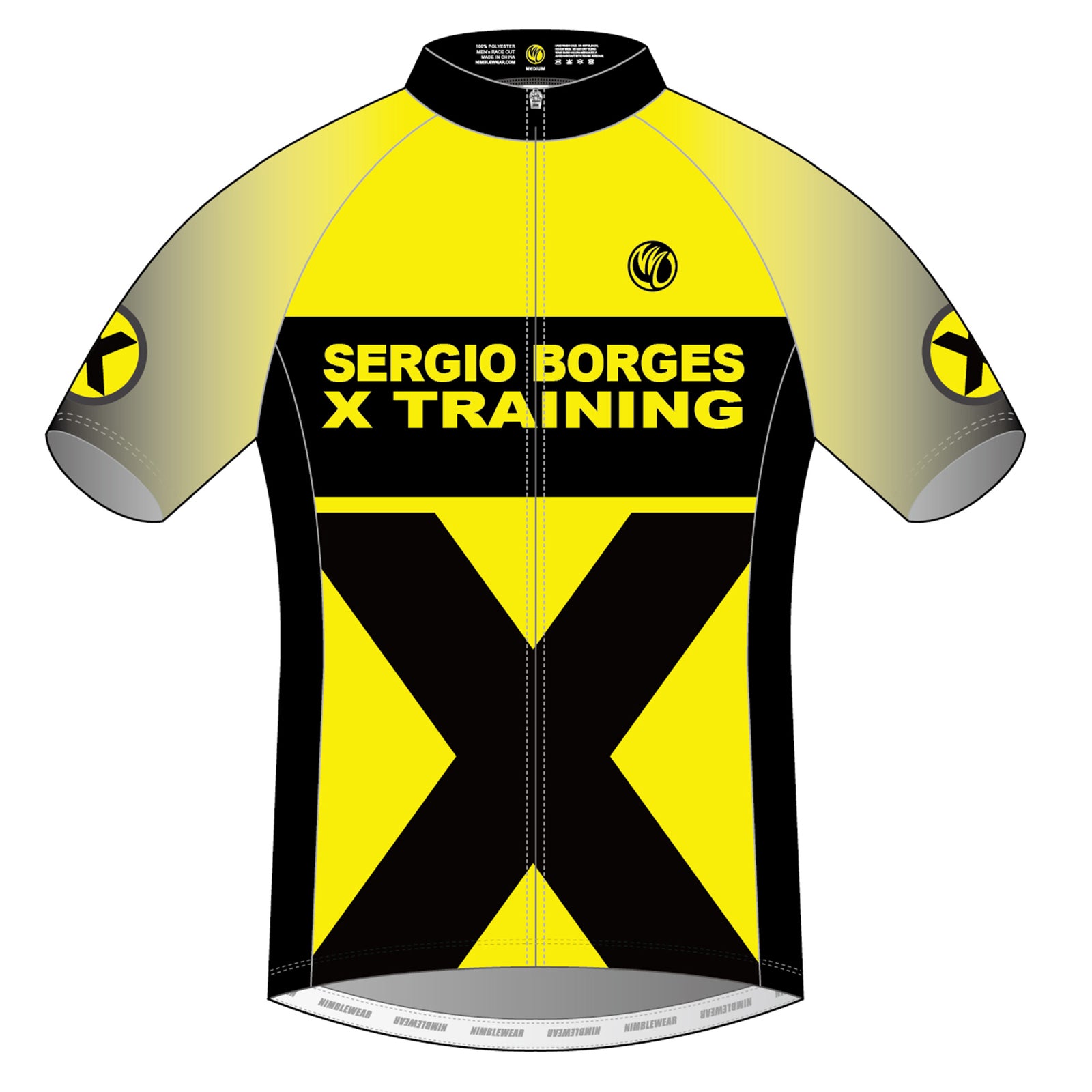 Sergio GOLD Short Sleeve Cycling Jersey