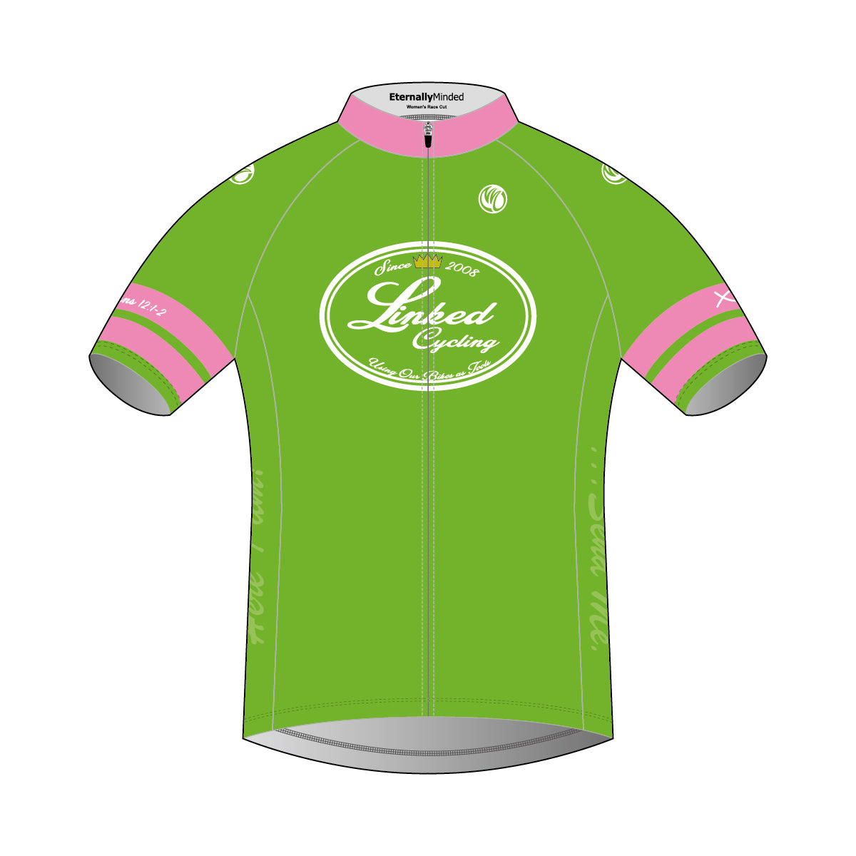 Linked Cycling SS Cycling Jersey Pink