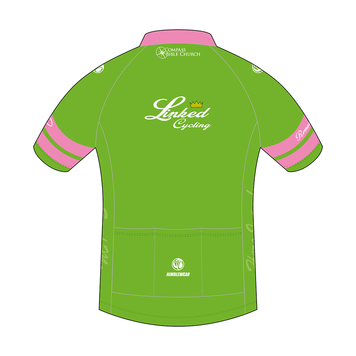 Linked Cycling SS Cycling Jersey Pink