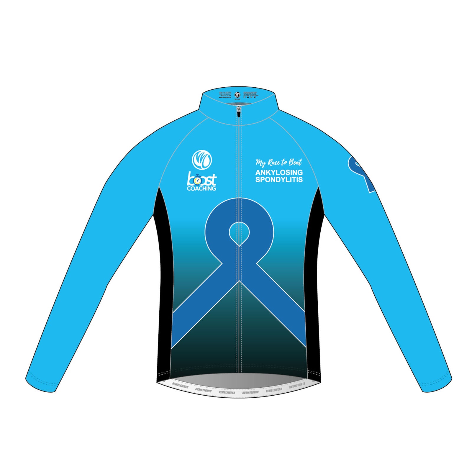Cycling Wind Jacket- My Race To Beat Ankylosing Spondylitis