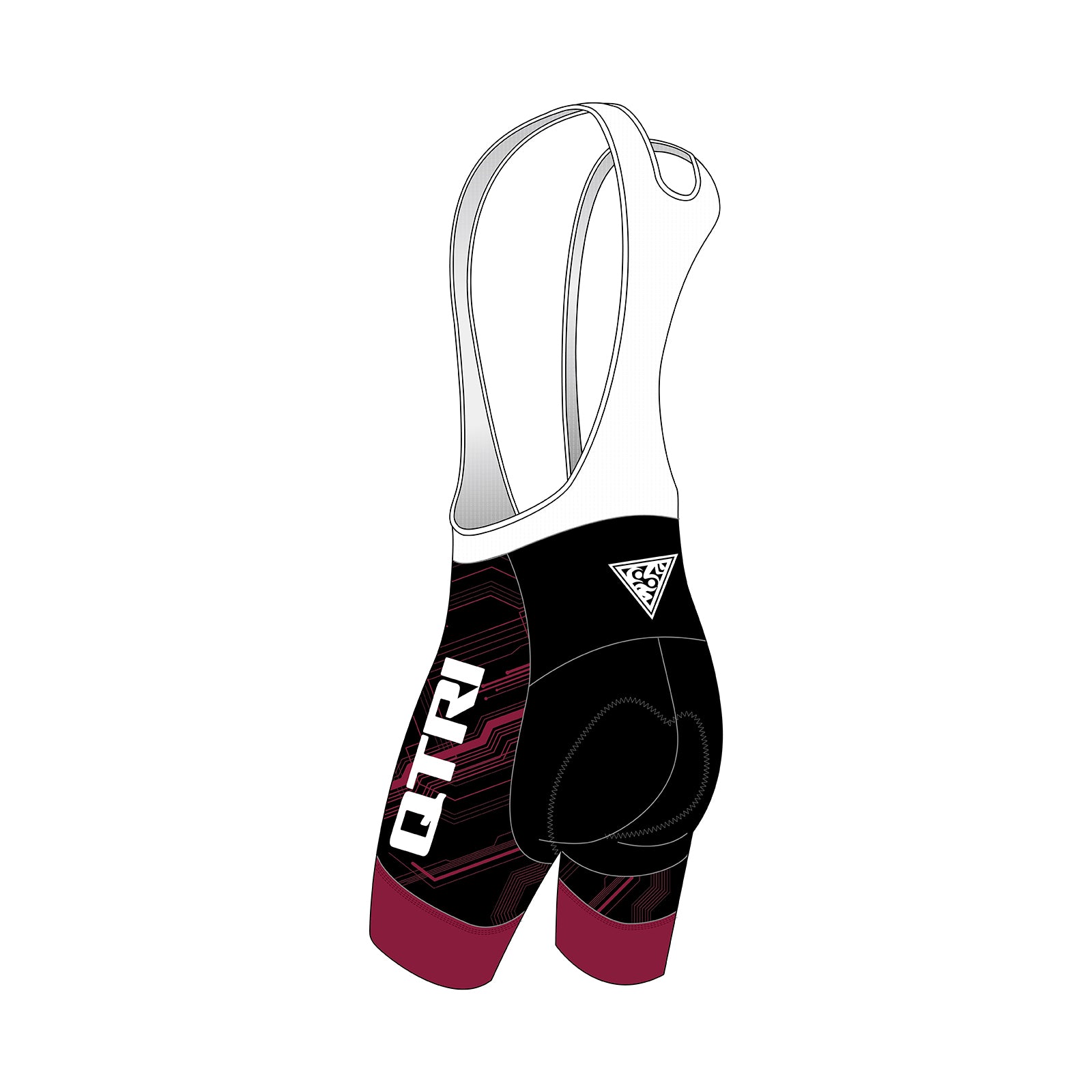 QTRI 2023 Men Cycling Bib Shorts