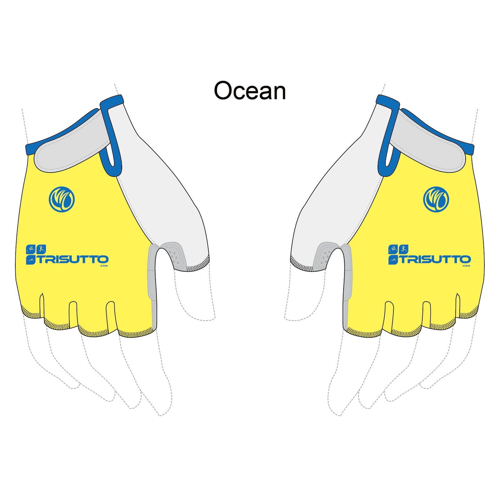 TRISUTTO Cycling Gloves, UNISEX