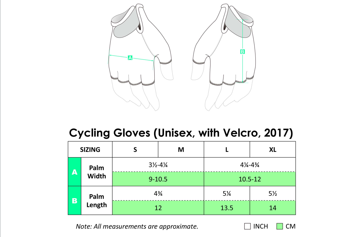 TRISUTTO Cycling Gloves, UNISEX