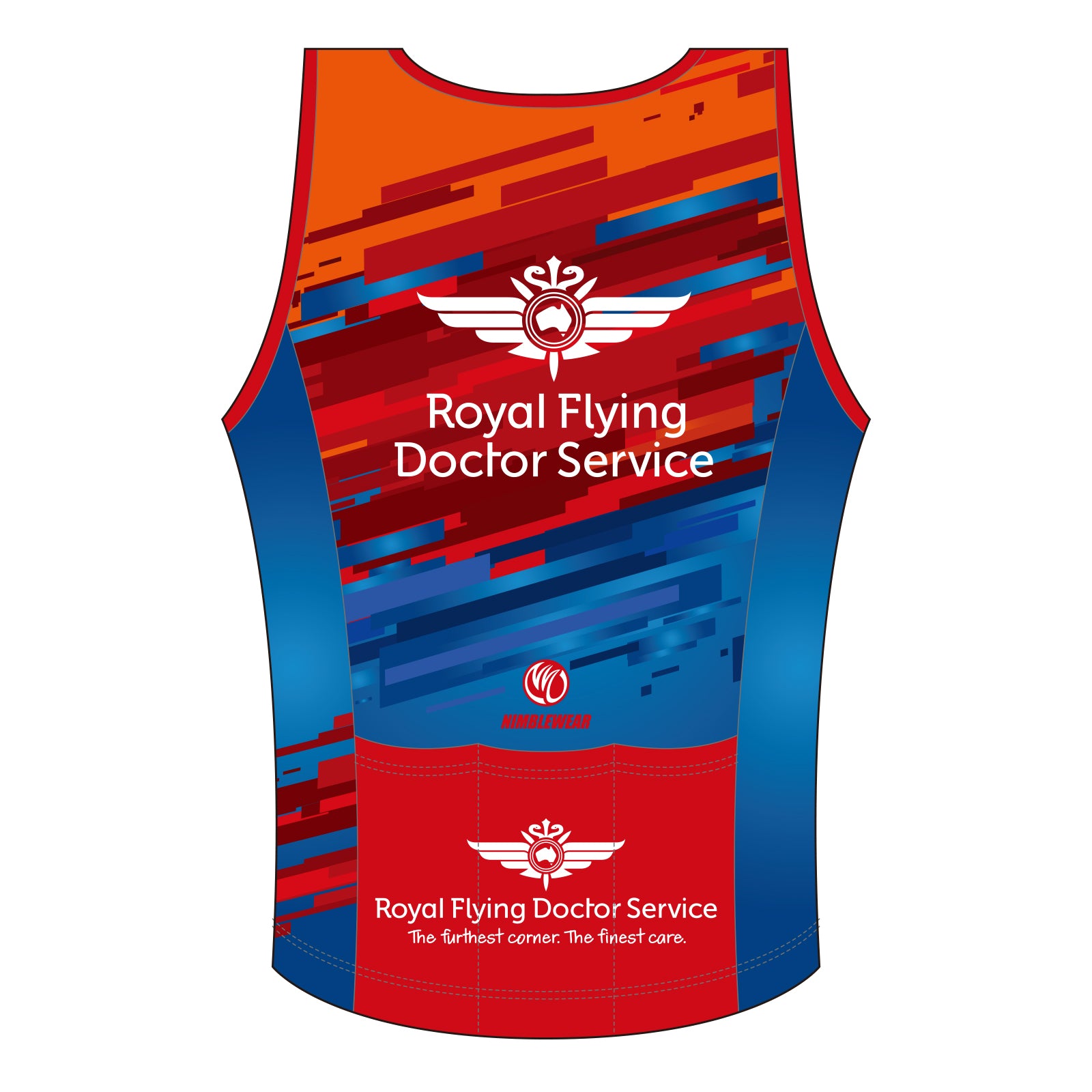 RFDS SILVER Men’s Tri Singlet