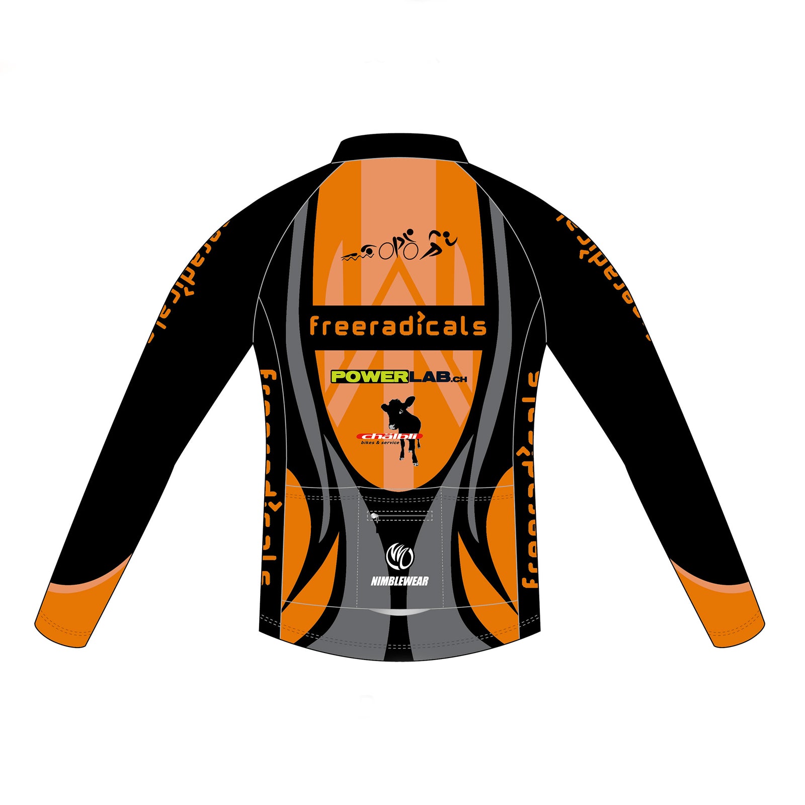 Freeradicals GOLD LS Cycling Jersey