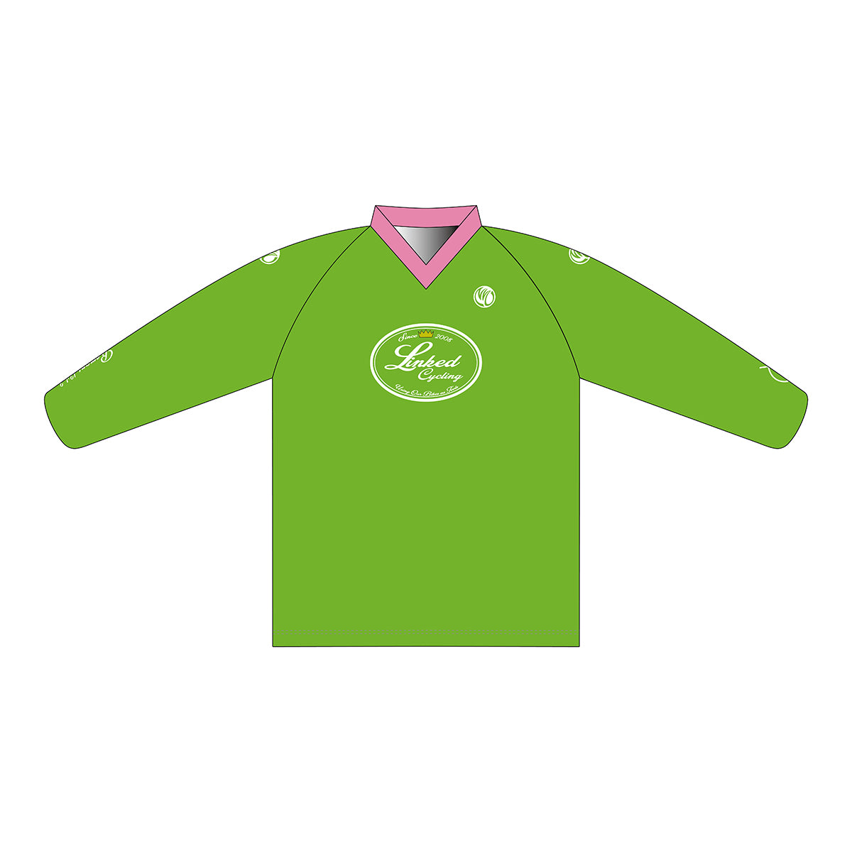Linked Cycling Enduro Jersey Pink