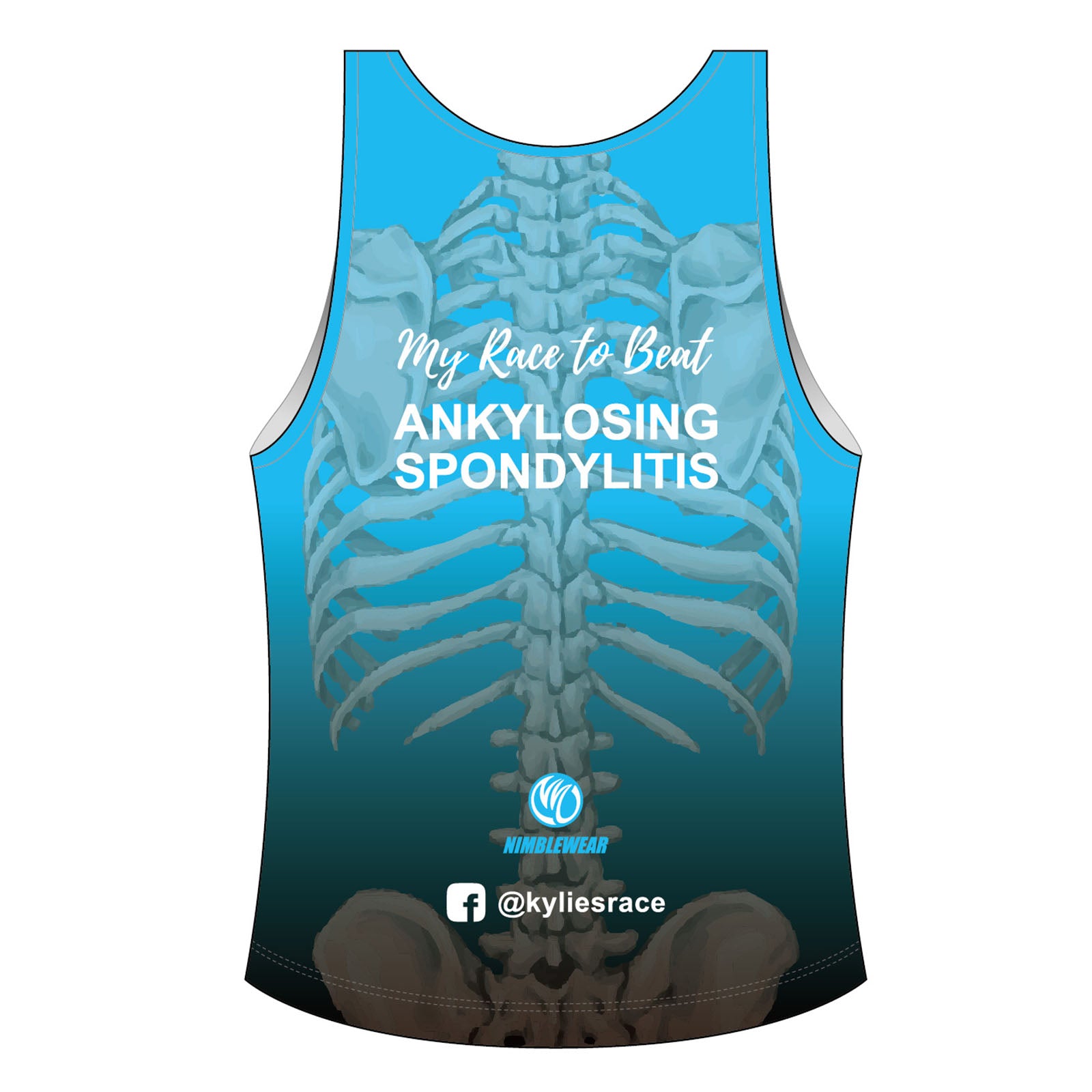 Running Singlet-My Race To Beat Ankylosing Spondylitis