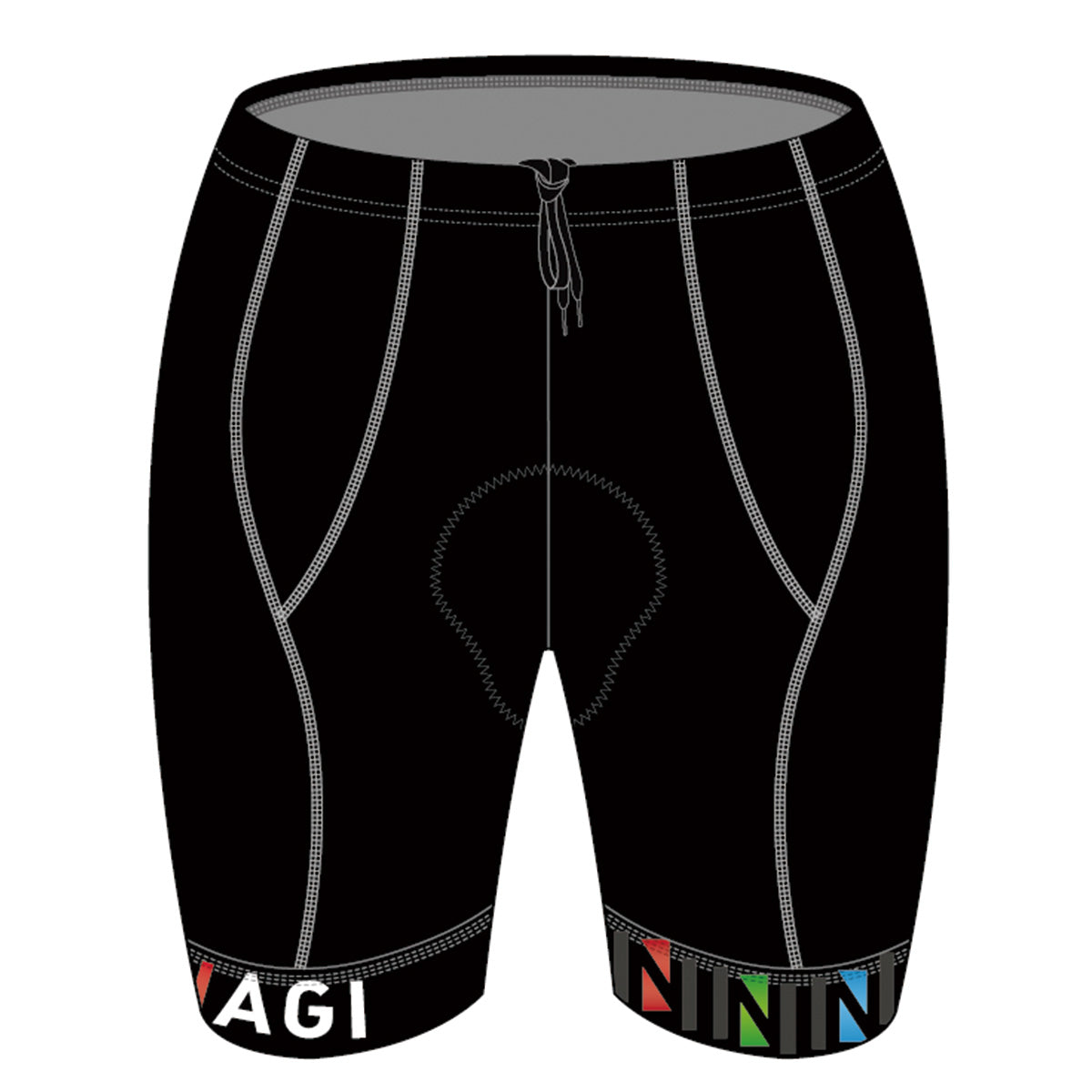 Team Nagi BLACK PRO Tri Shorts