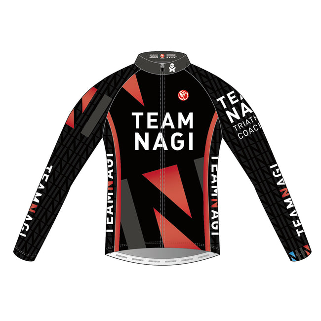Team Nagi BLACK BRONZE LS Cycling Jersey