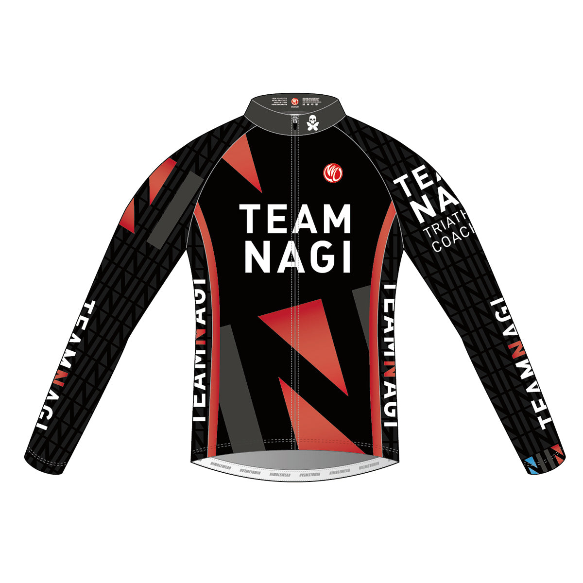Team Nagi BLACK GOLD LS Cycling Jersey