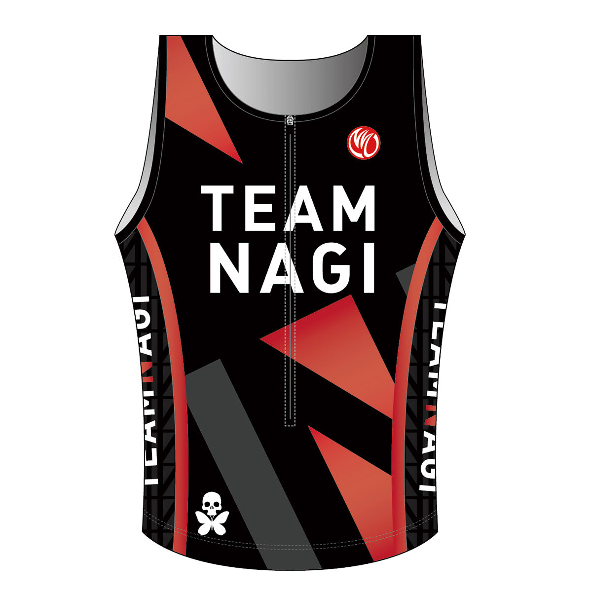 Team Nagi BLACK PRO Tri Singlet