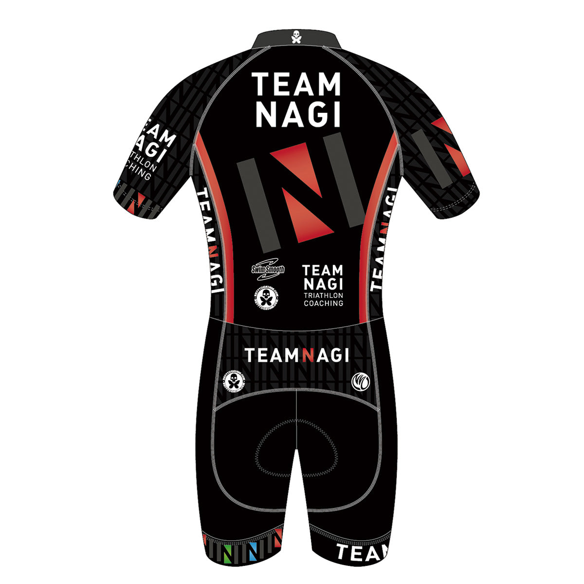 Team Nagi BLACK GOLD SS Cycling Skinsuit