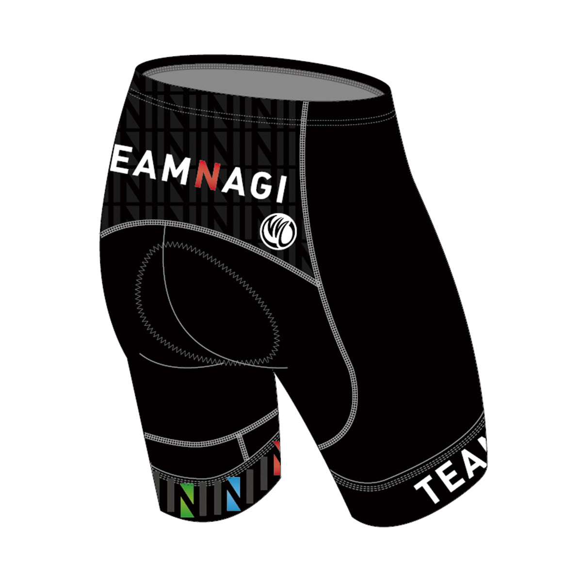 Team Nagi BLACK BRONZE Cycling Shorts